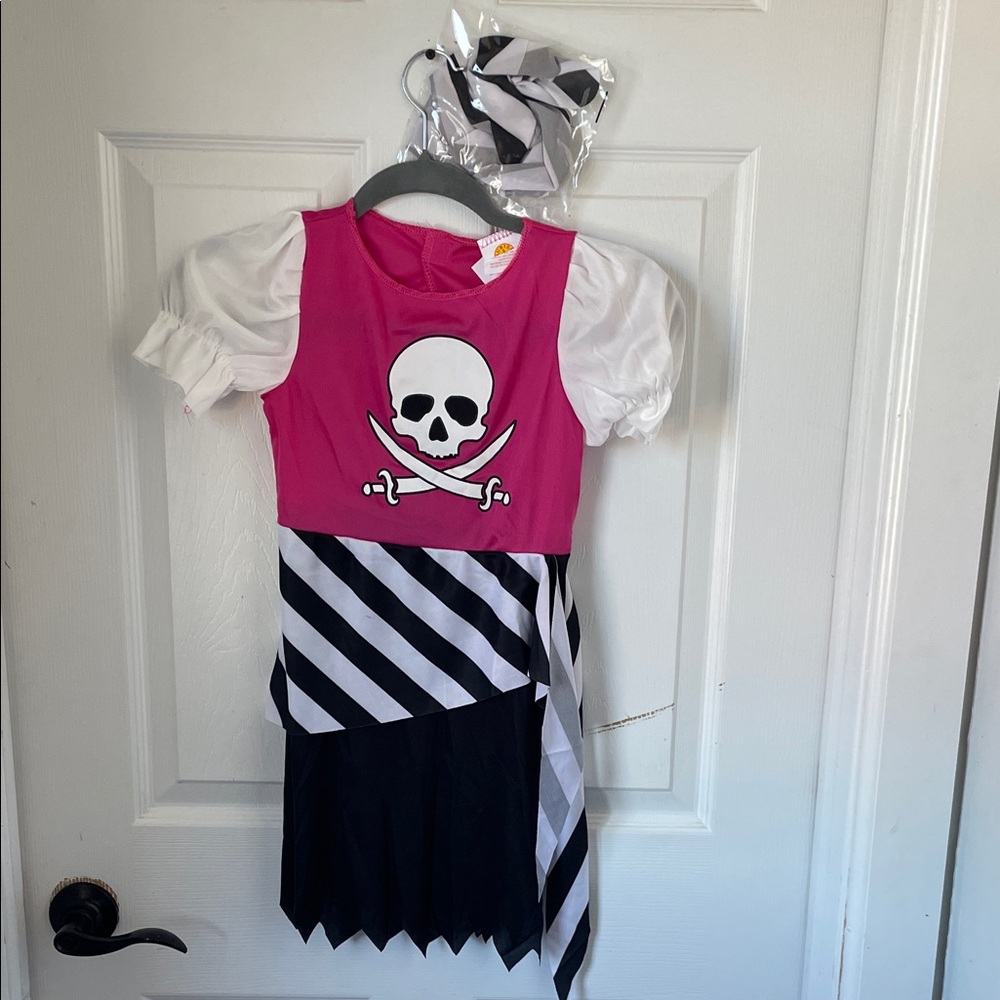 Pink Pirate Costume for Kids